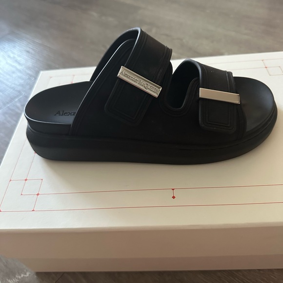 Alexander McQueen Shoes - Alexander McQueen Black Sandals